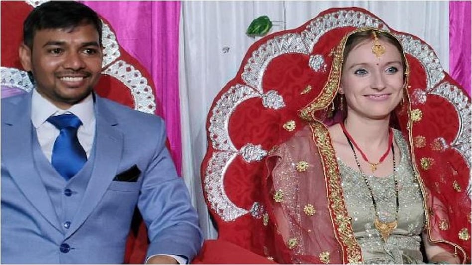 जर्मन लड़की को हुआ भारतीय युवक से प्यार, जर्मन छोड़ भारत आकर रचाई शादी , जानिए दिलचस्प स्टोरी